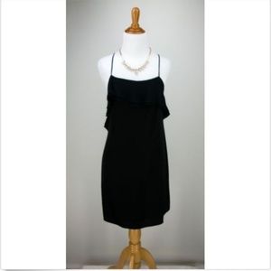 ALICE + OLIVIA Dress M Silk Blend Ruffle Cocktail